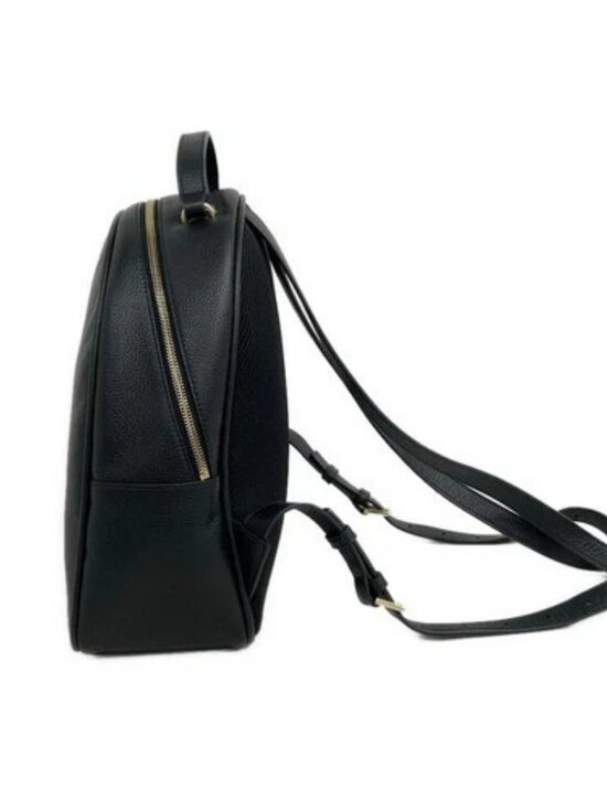 FURLA - Black Leather Backpack main image 7